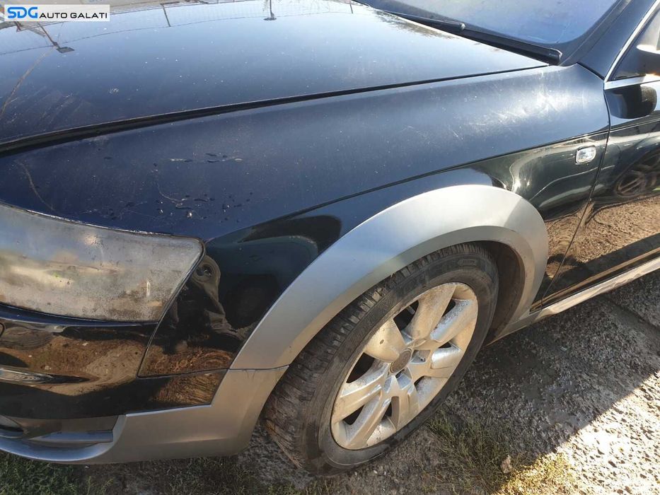 Aripa Stanga Fata cu Imperfectiuni cu Bandou Audi A6 C6 Allroad NFL Non Facelift 2004 - 2008 Culoare LY9B [C9785]