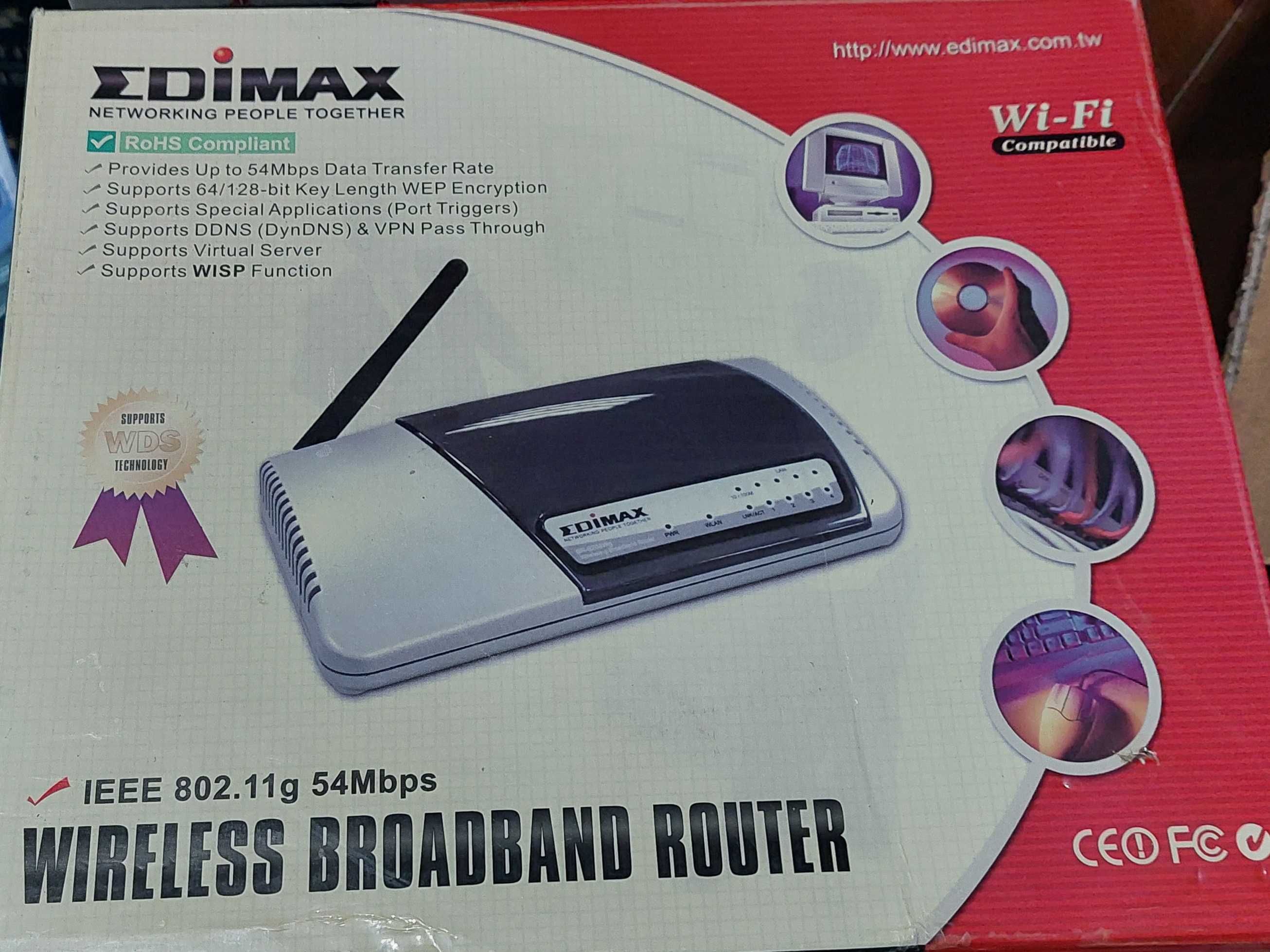 НОВ Wi Fi router Edimax BR-6204WG