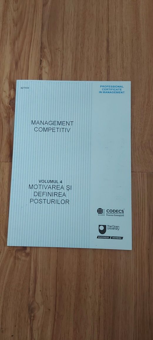 Curs Management Competitiv