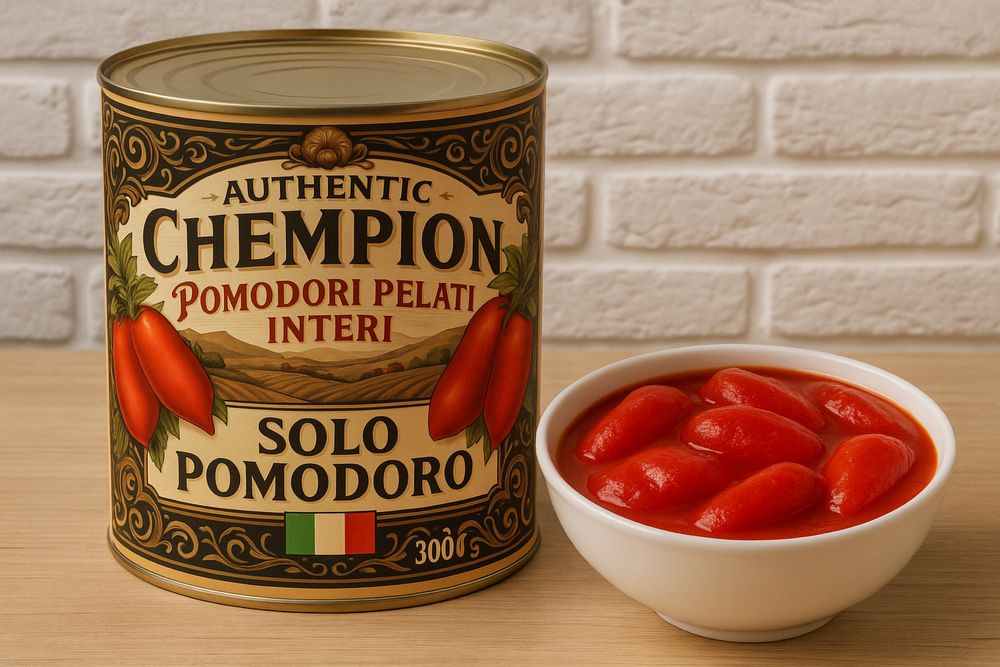 Цельные очищенные помидоры