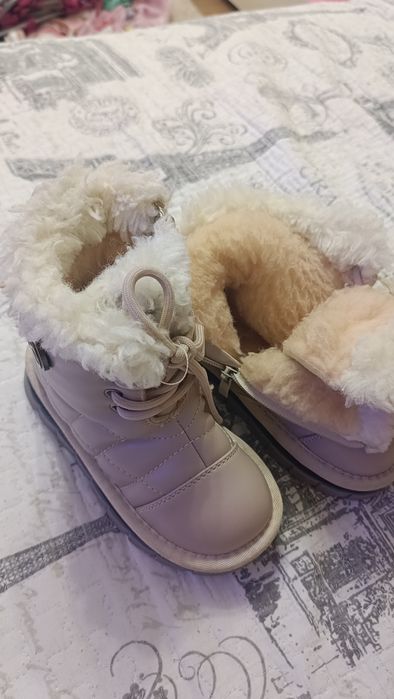 Сапоги зимние на девочку