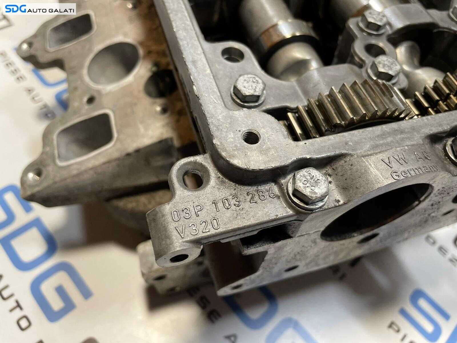 Chiulasa Chiuloasa cu Axe Came Supape si Tacheti Skoda Fabia 2 1.2 TDI CFW CFWA 2007 - 2015 Cod 03P103286 03P103373 [1261]
