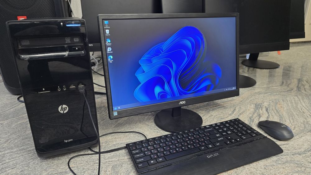 Компьютер i5/8 гигов комплект
