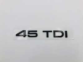 Emblema Audi 45 TDI spate negru