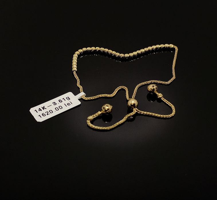 Bijuteria Royal bratara din aur 14k 3.61 gr