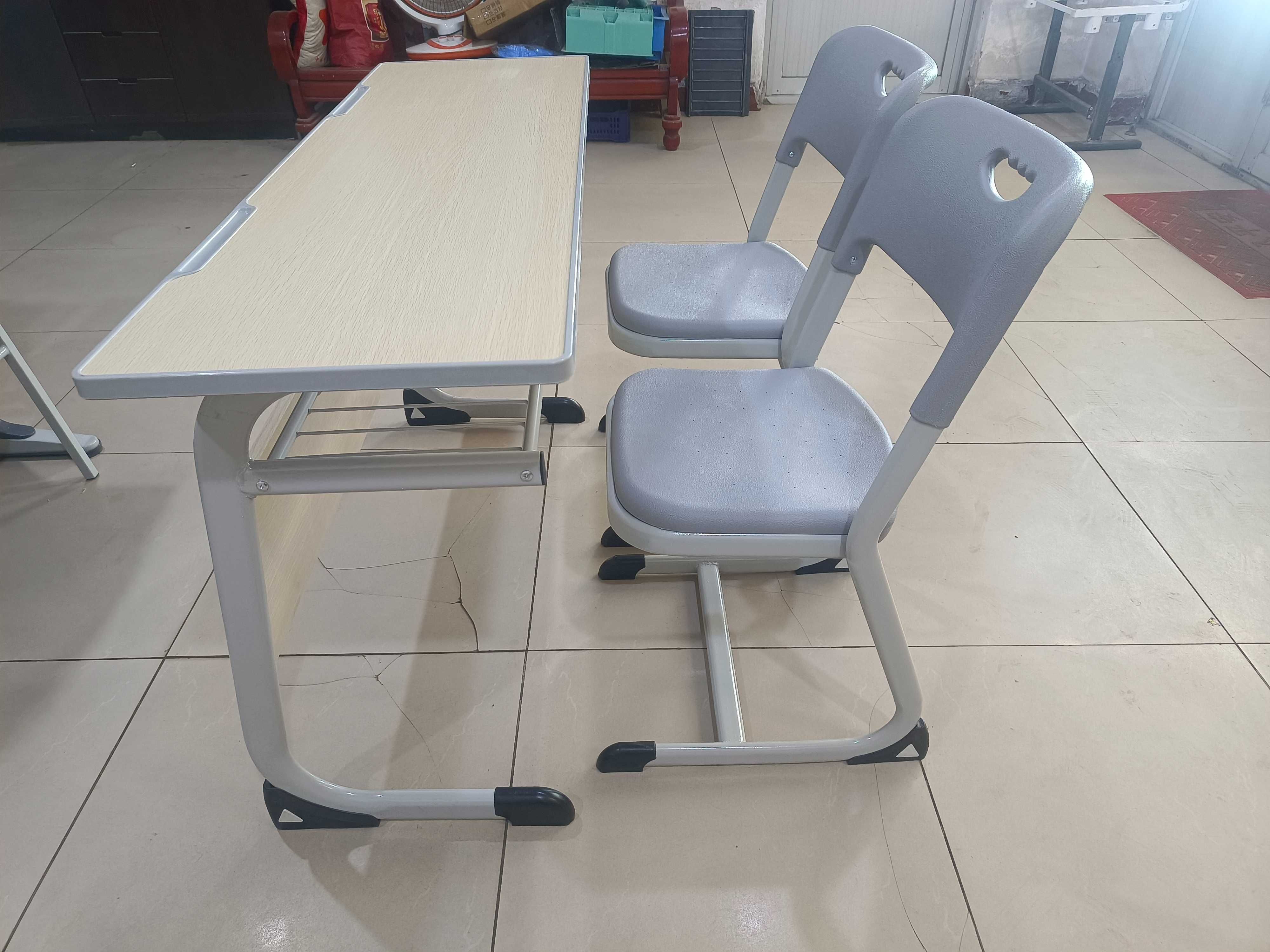 SET Banca Scolara Dubla Cu 2 Scaune, Mobilier Scoala Elevi,
