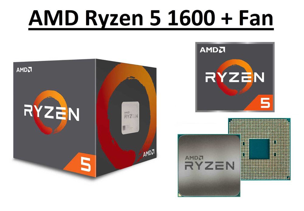 Procesor ryzen 5 1600 3.2 6 core