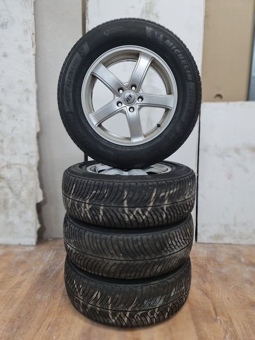 Jante 5x112 + Anvelope 235/65/17 MICHELLIN 2021 Stare impecabila