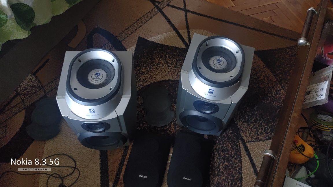 Тонколони philips вграден буфери