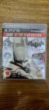 Batman Arkham City GOTY Edition & Batman Arkham Origins Jocuri pt PS3