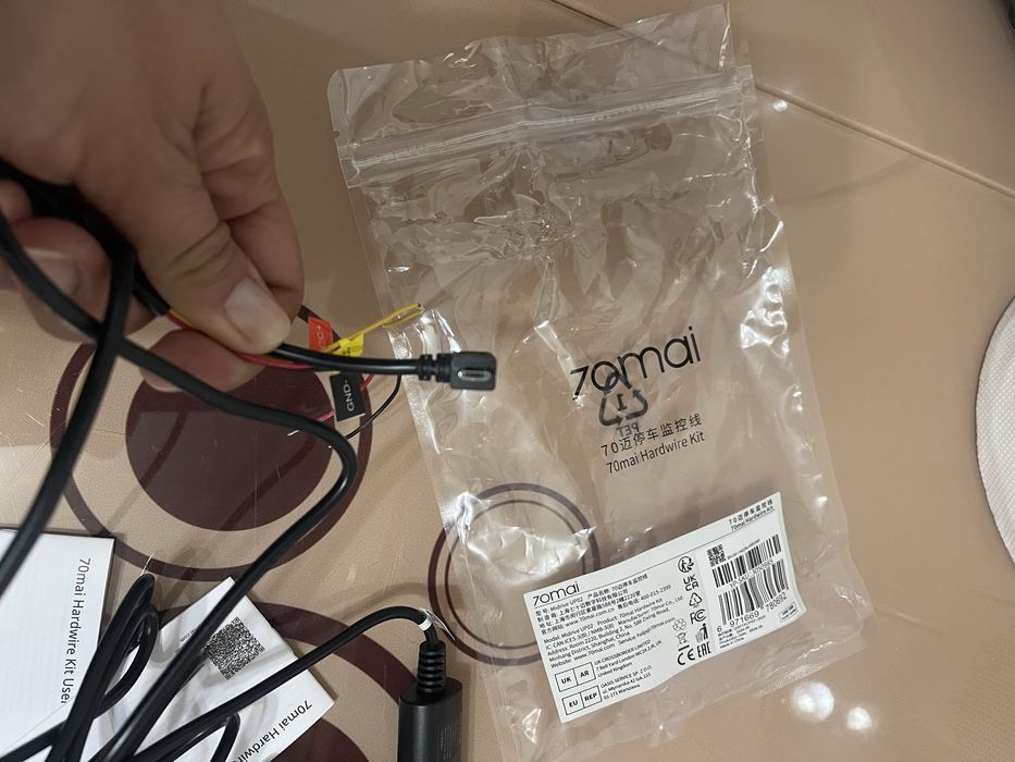 Kit Micro-USB Xiaomi Pentru 70MAI MiDrive UP02 Negru