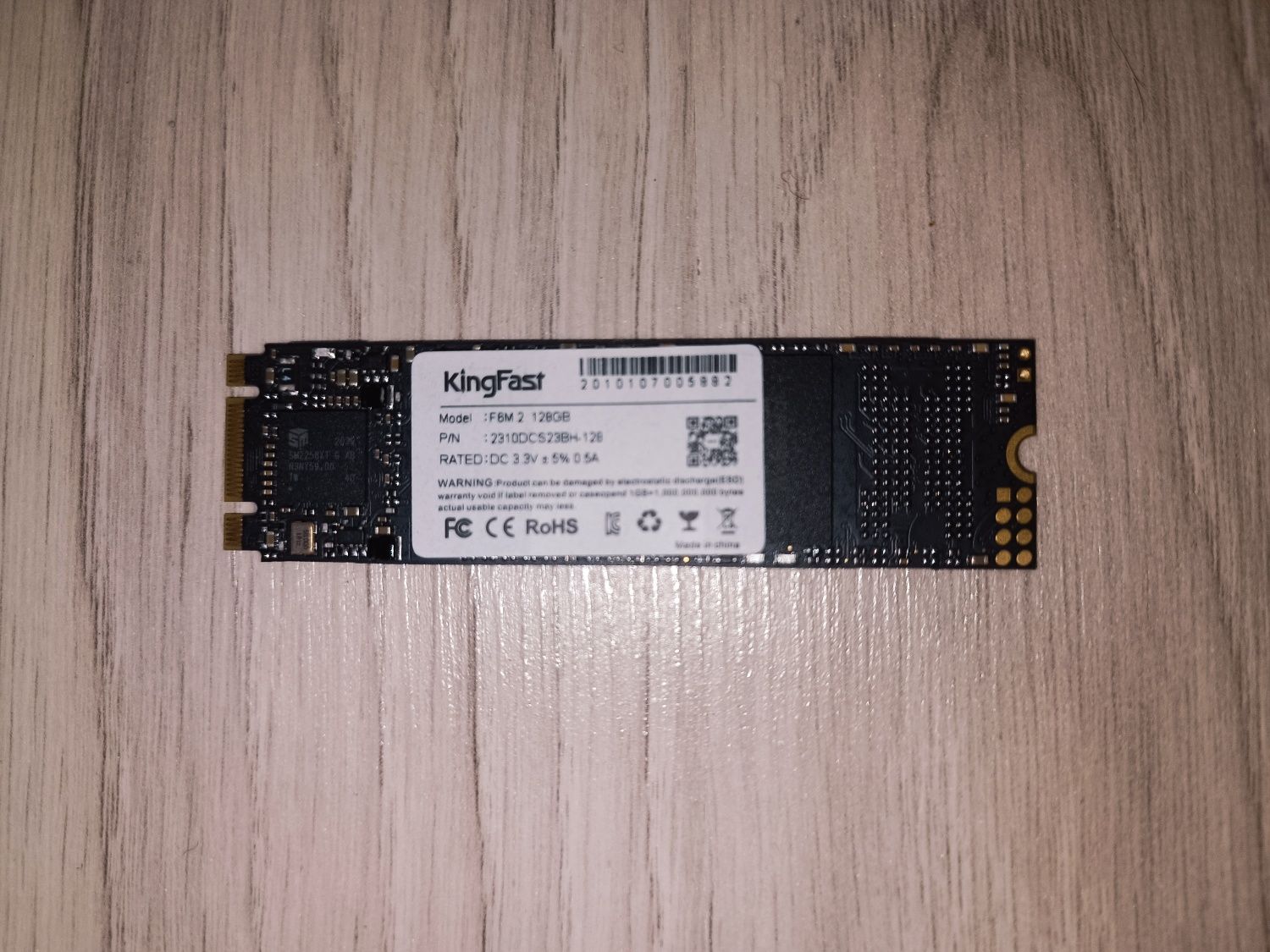 Новый SSD SATA 128 гб