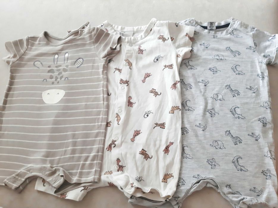 Pijamale salopete bebelusi, masura 68