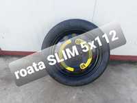 Roata rezerva SLIM r16 / Vw Audi Skoda Seat / 5x112