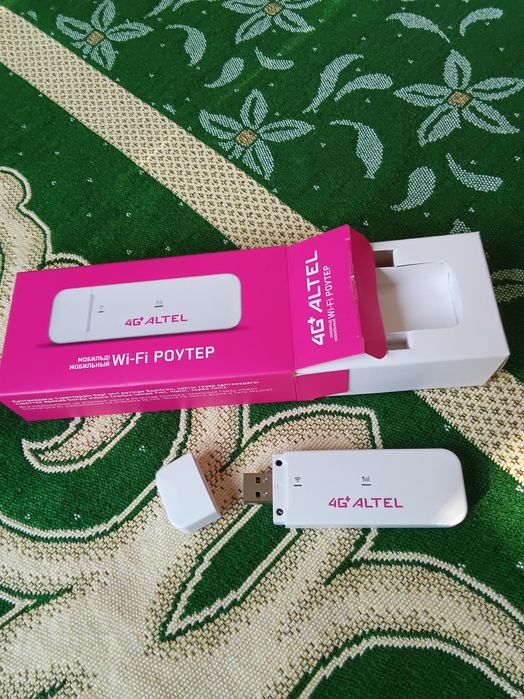 Новый! usb роутер модем вайфай wo2 алтел теле2 казахтелеком 4G Wi-Fi