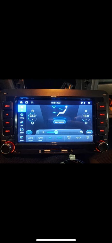 Мултимедия за VWGolf 5/6 Passat B6/7 Skoda Seat GPS Android 13 2GB RAM