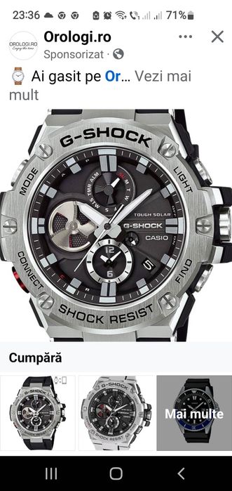 Ceas Casio G Shock GTS B100