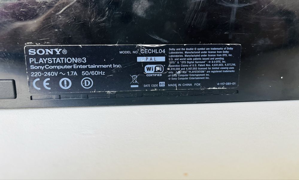 playstation 3 без харт диск