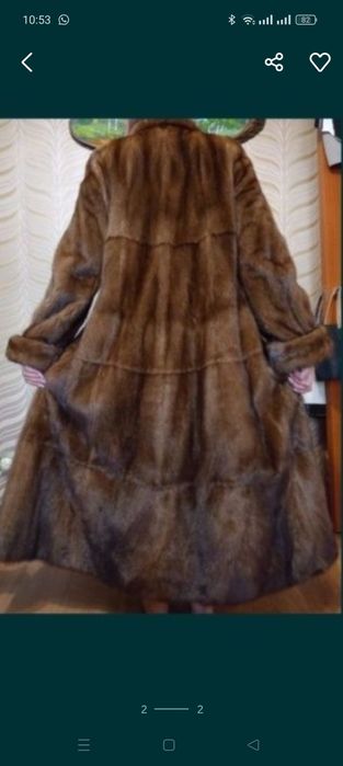 Продам норковую шубу