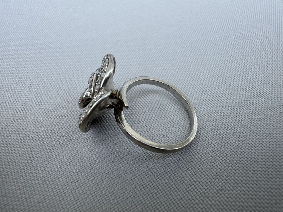 Inel din argint si cubic zirconia