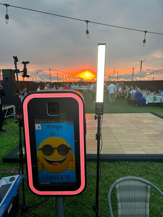 Laser,Fum greu Cabina foto Selfie 360 Baloane cu fum Baloane explozive