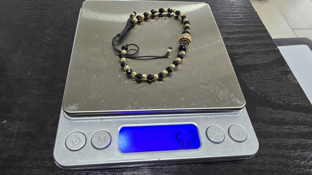 Гривна с мъниста / 14 карата