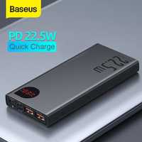 BASEUS PowerBank Внешний аккумулятор быстрая зарядка для телефона