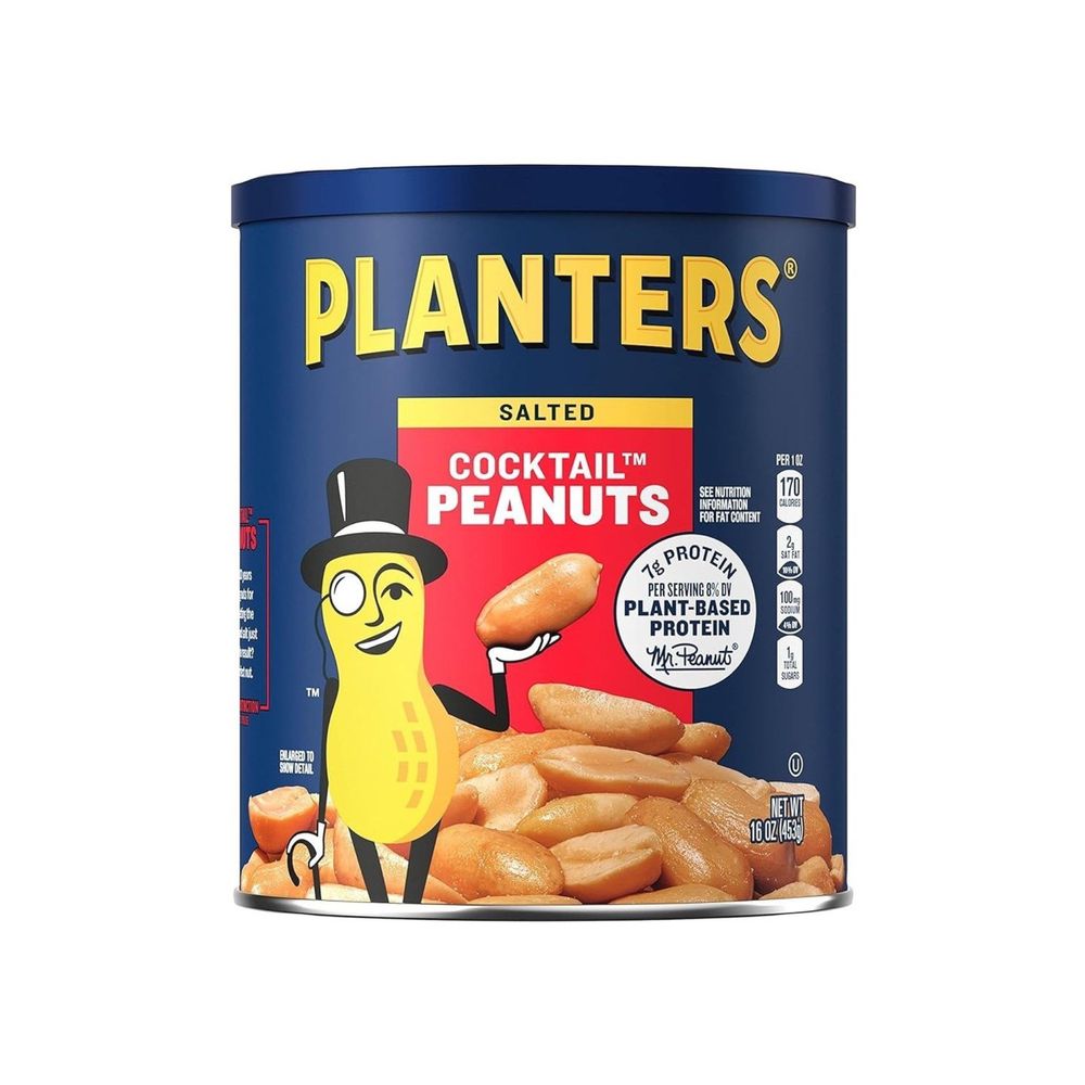 Plantres salted Peanuts (453gr)