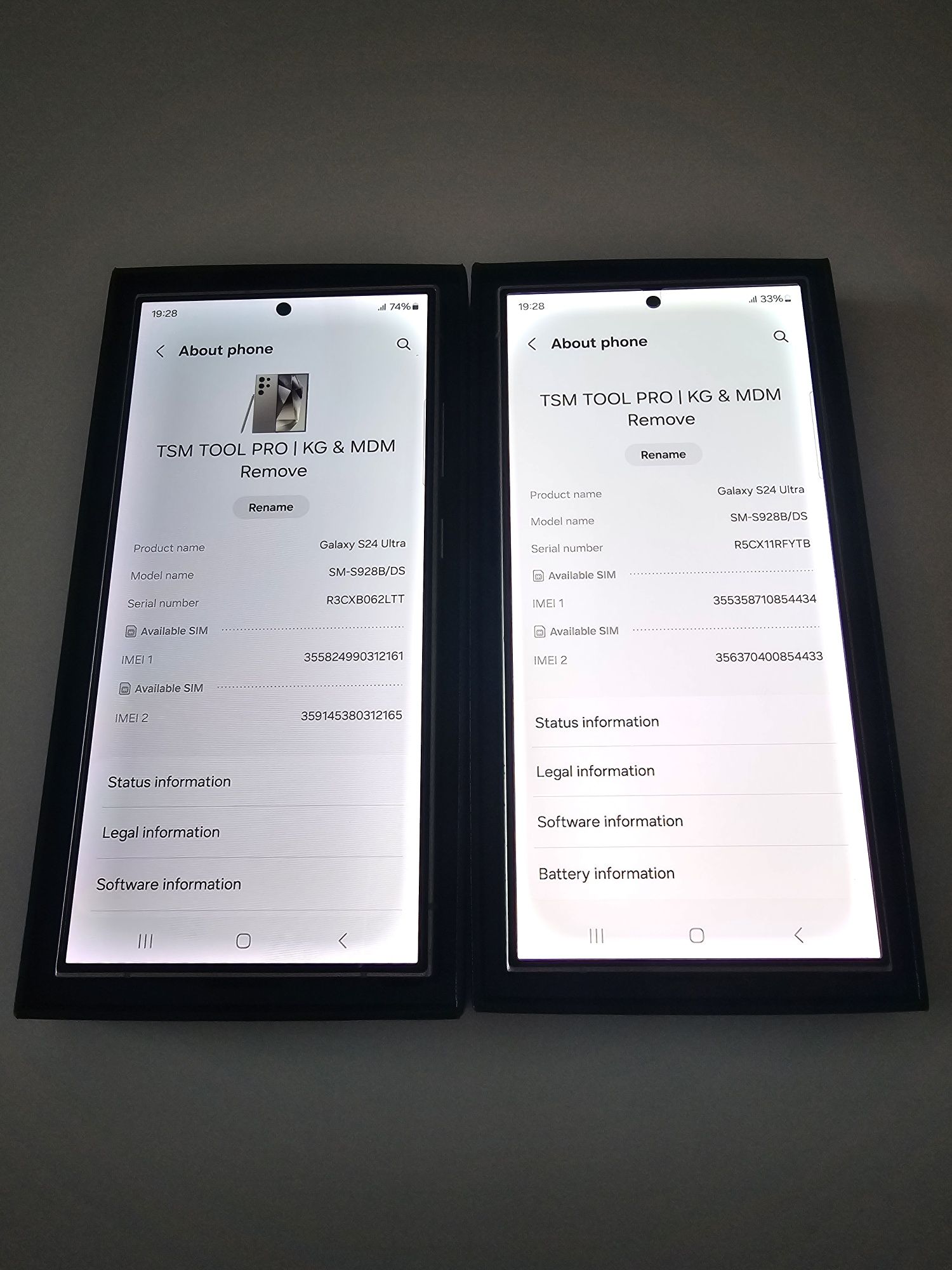 Samsung S24 Ultra 512GB  si 1TB