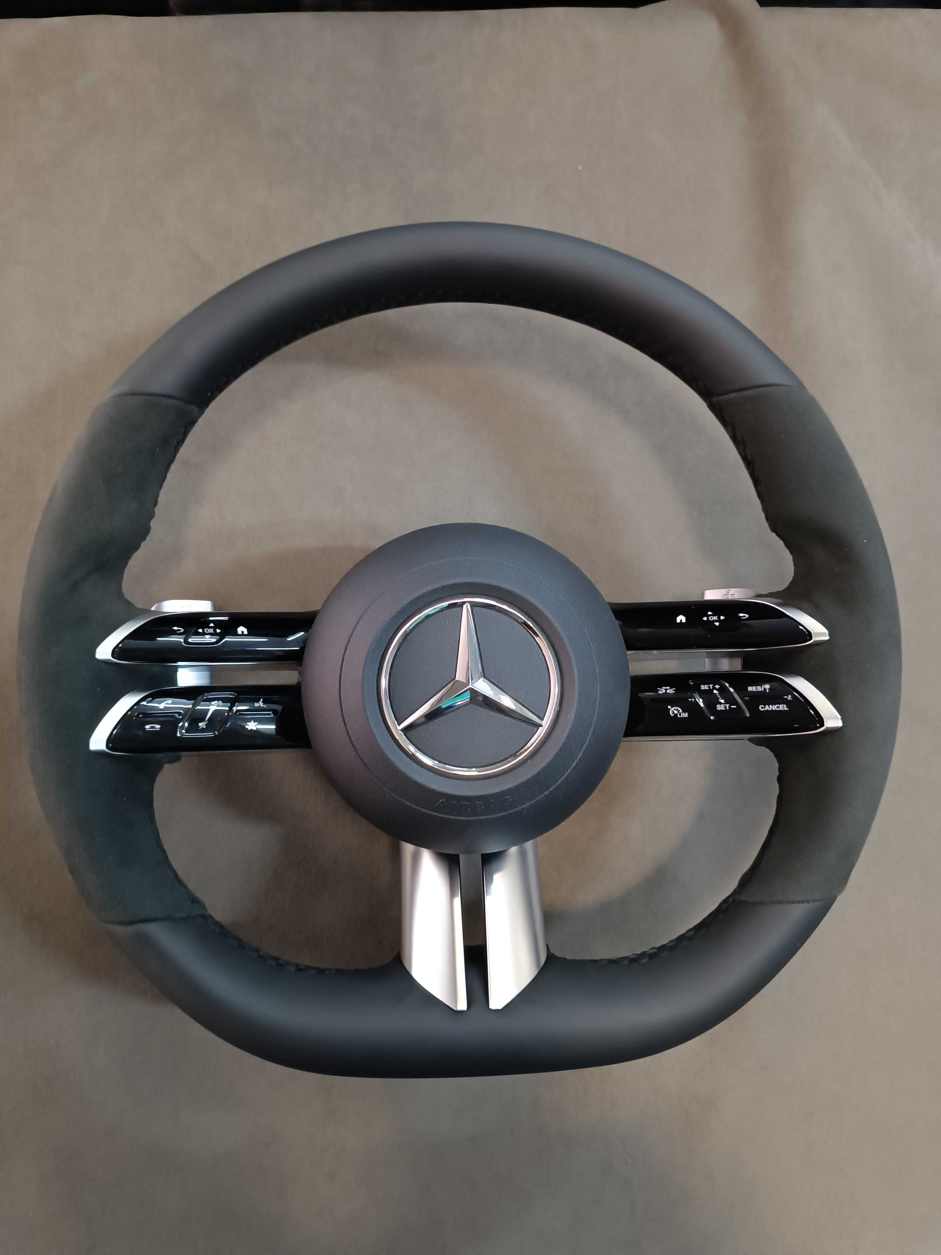 Мерцедес W205,W213, W206, W176, W177,W223 AMG - ОРИГИНАЛНИ волан+еърбе