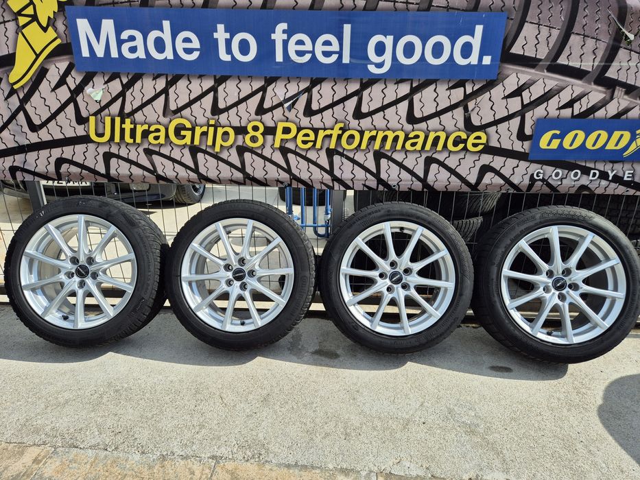 Джанти Borbet 17 цола , 5х112 , 8j ,et37 , 225/50/17 Mercedes  Audi