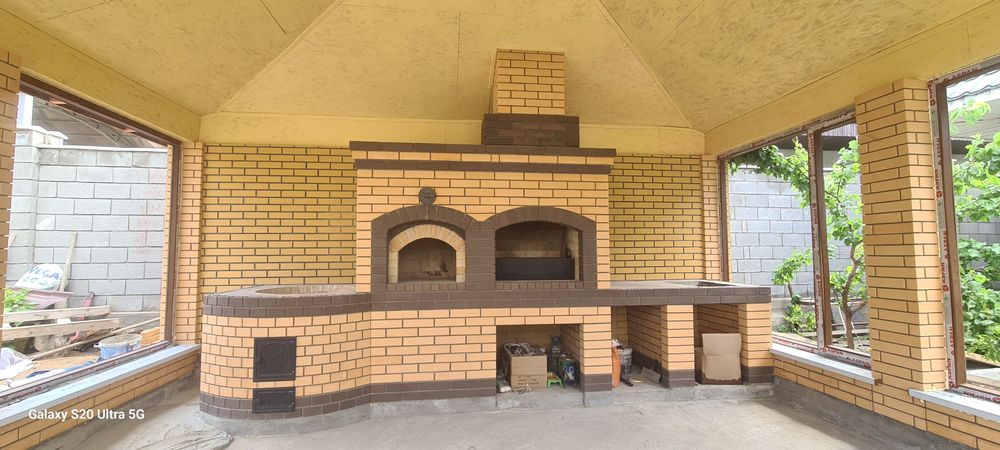 Алмата барбекю комплекс  бригада узбек качество работы