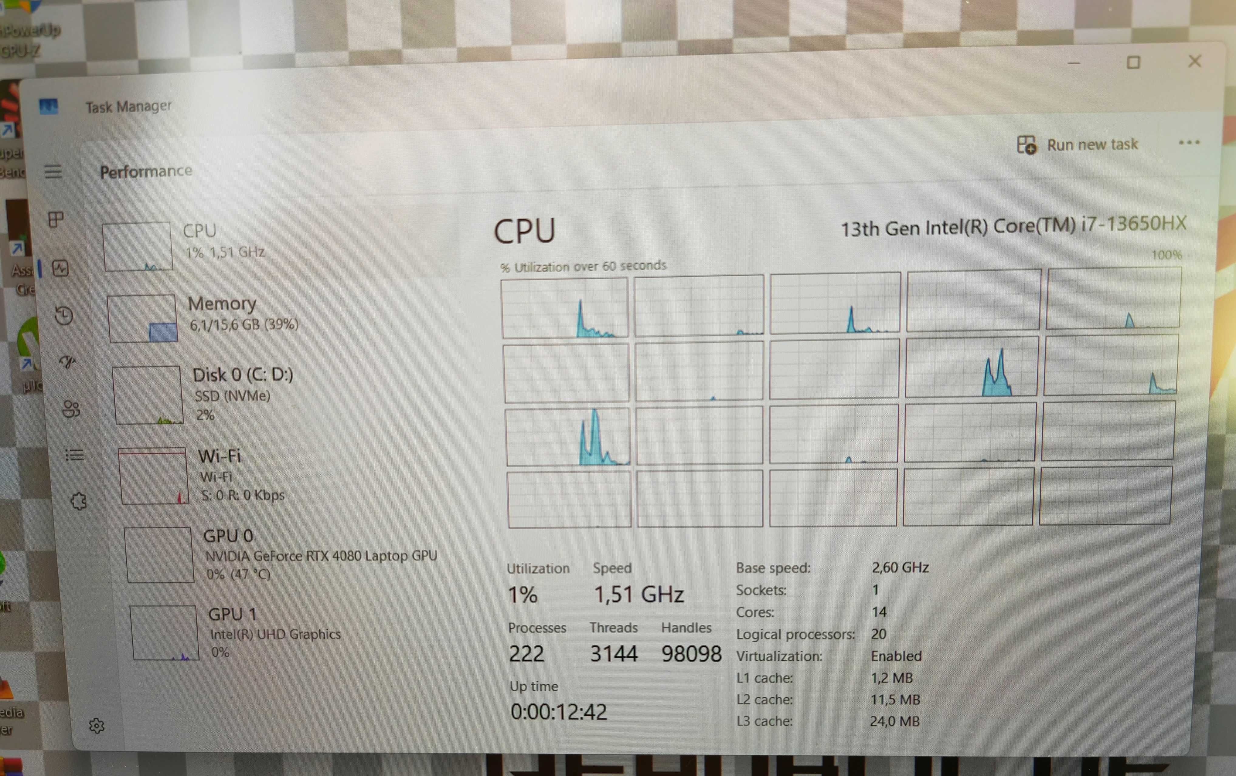 Asus G614 RTX 4080 i7 13650HK 1TB NVME