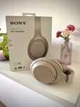 Casti Sony WH-1000XM4, Noise canceling Bluetooth Argintiu full box