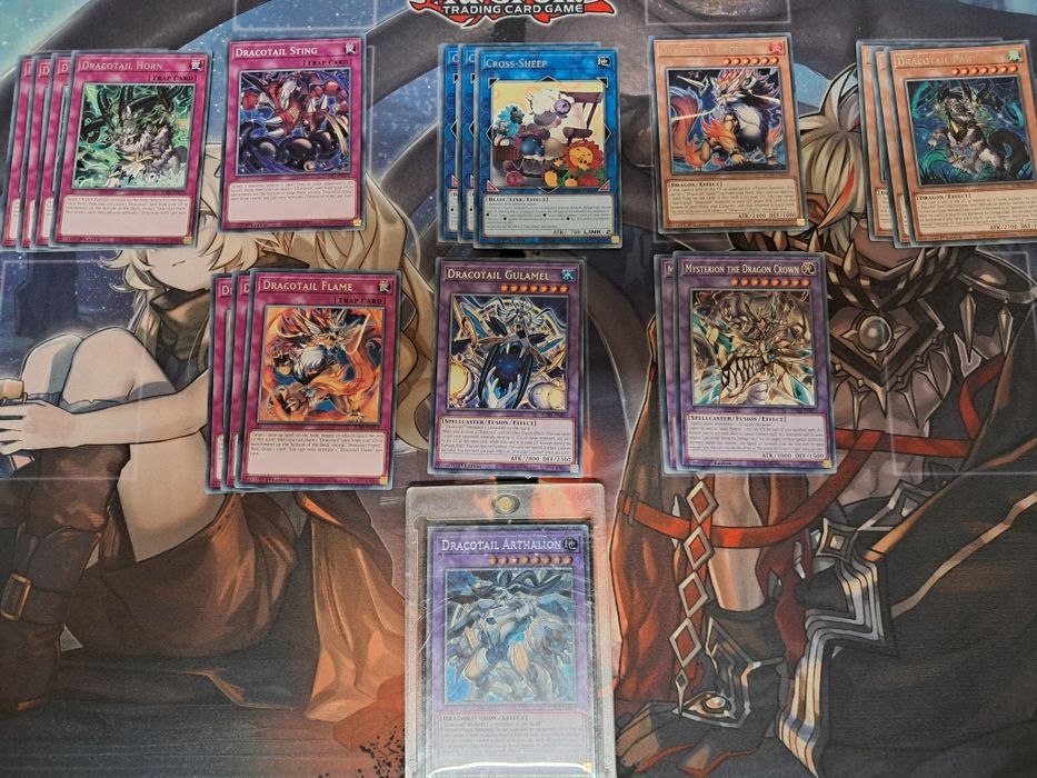 Yu-Gi-Oh! Yummi и Dracotail + други карти от JUSH