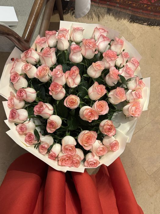 Цветы. Гүлдер. Flowers. (51 штук)  розовый, нежный цвет. Очень краси
