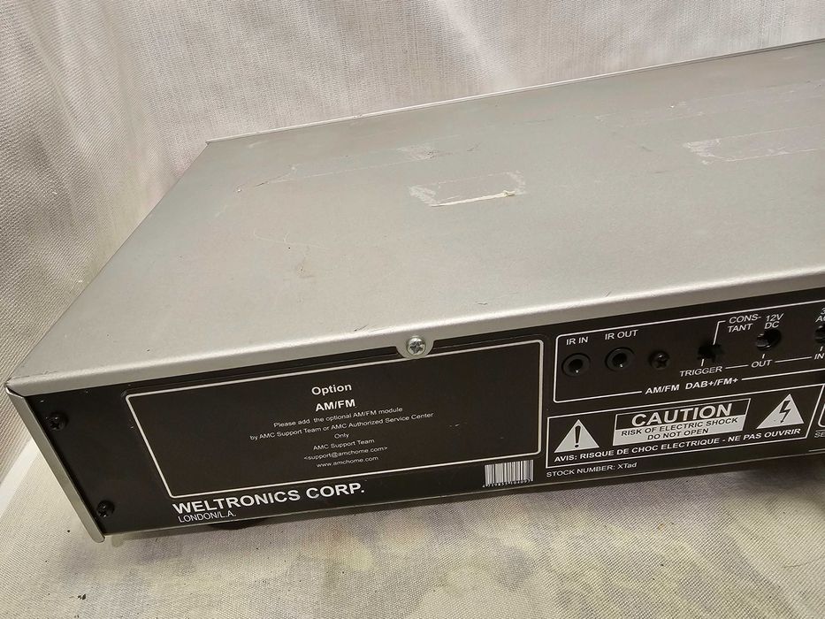 Tuner AMC Stereo Tuner XT AM FM + Telecomanda vintage