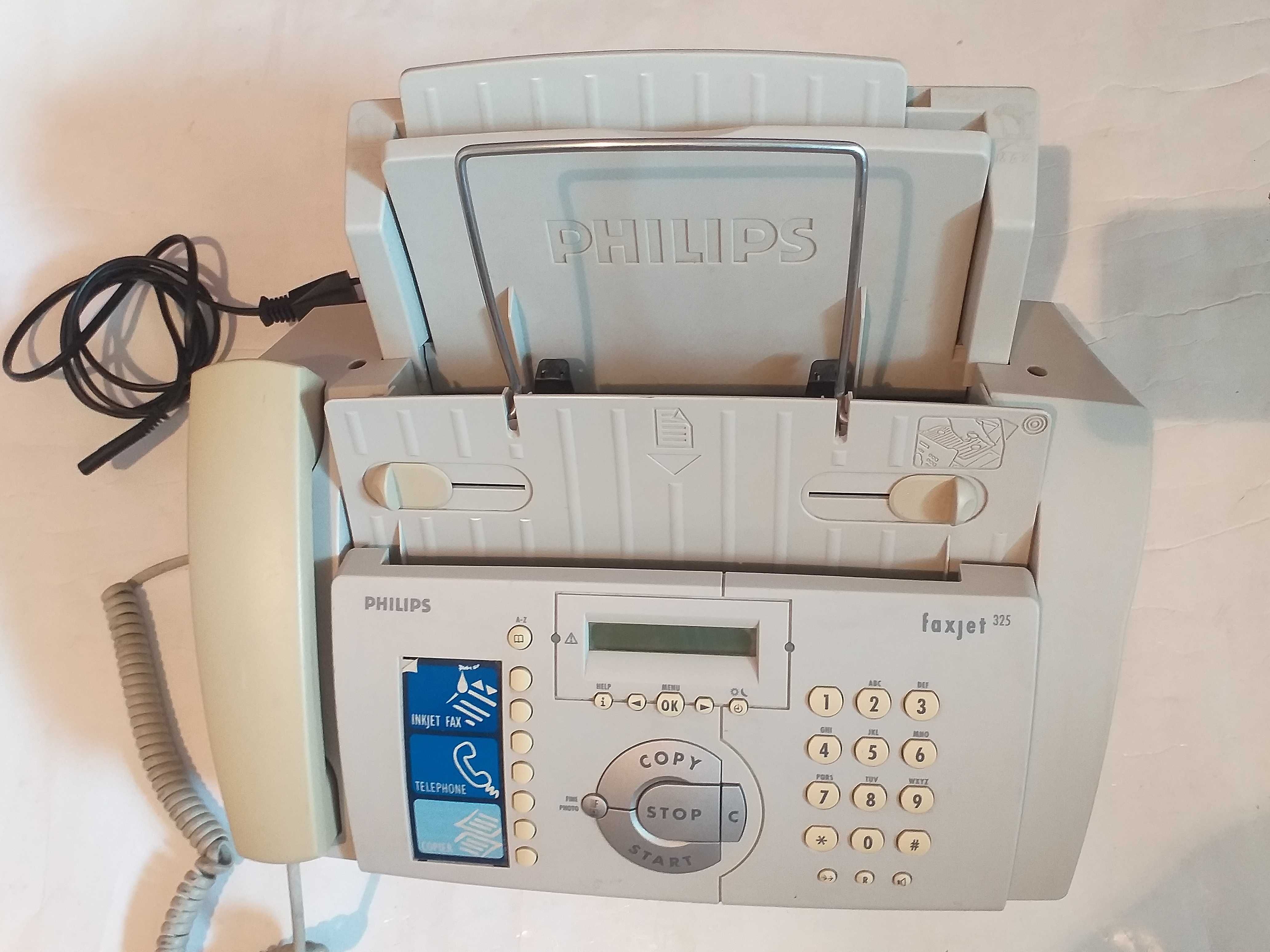 3 Fax/telefon Philips IPF 325,made in Thailanda/Sharp ,vintage