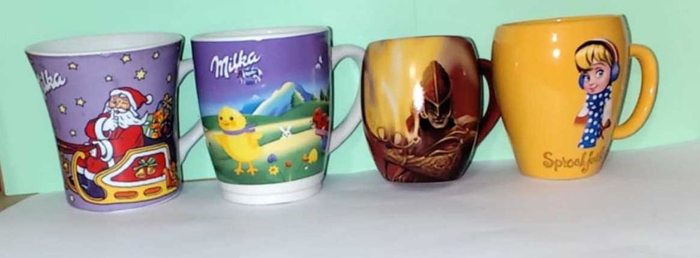 Чаши на Нестле, Джейкъбс, Шокомел, Бейлис, Милка и декантер Рикард