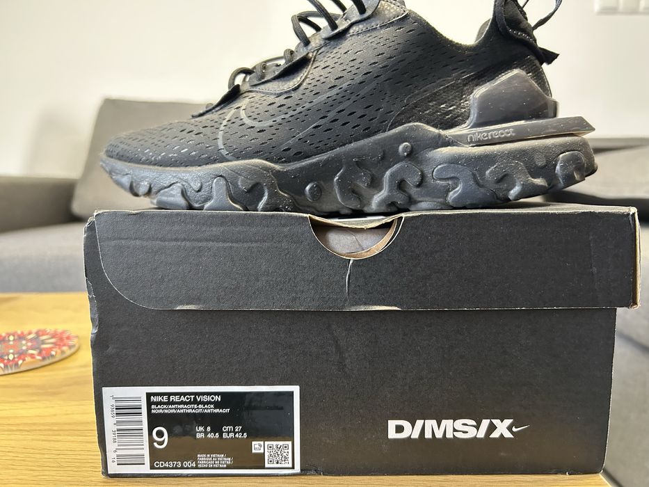 Nike React Vision - Black Anthracite