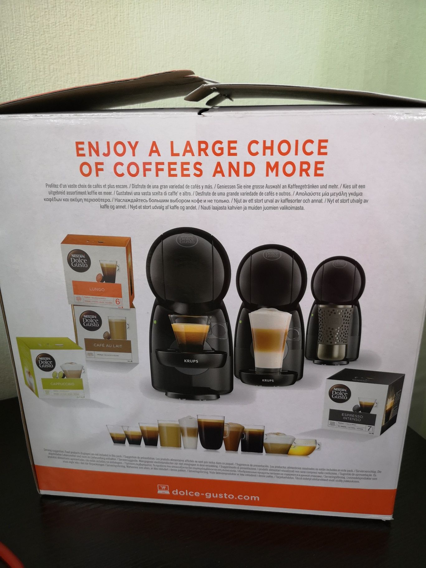 Капсульная кофемашина Krups Dolce Gusto.