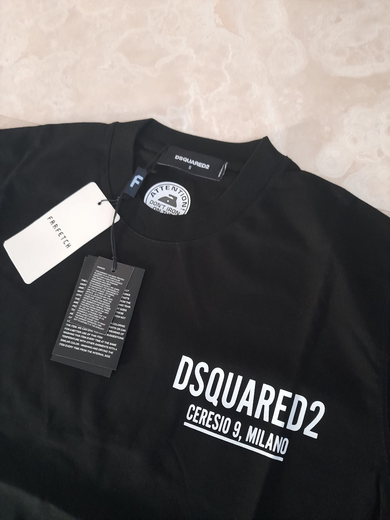 Tricou barbat Dsquared marime L si XXL