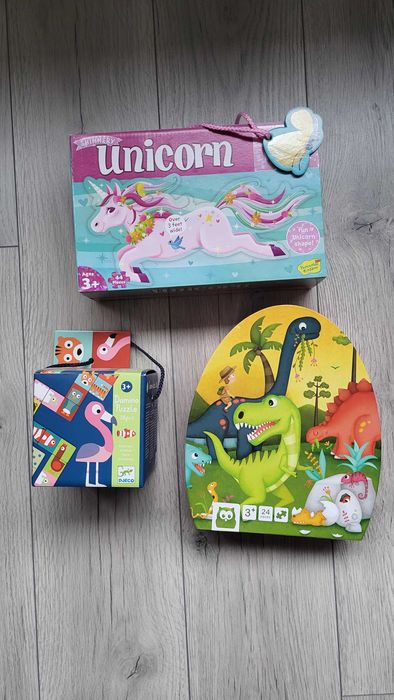 Puzzle-uri copii 3+ ani (Djeco, Eurekakids, Peaceable Kingdom)