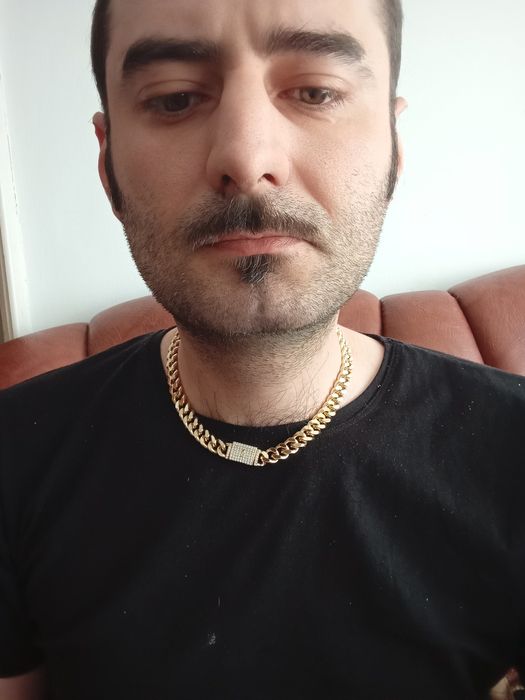 Seturi cuban placate cu aur de 14k modele unisex