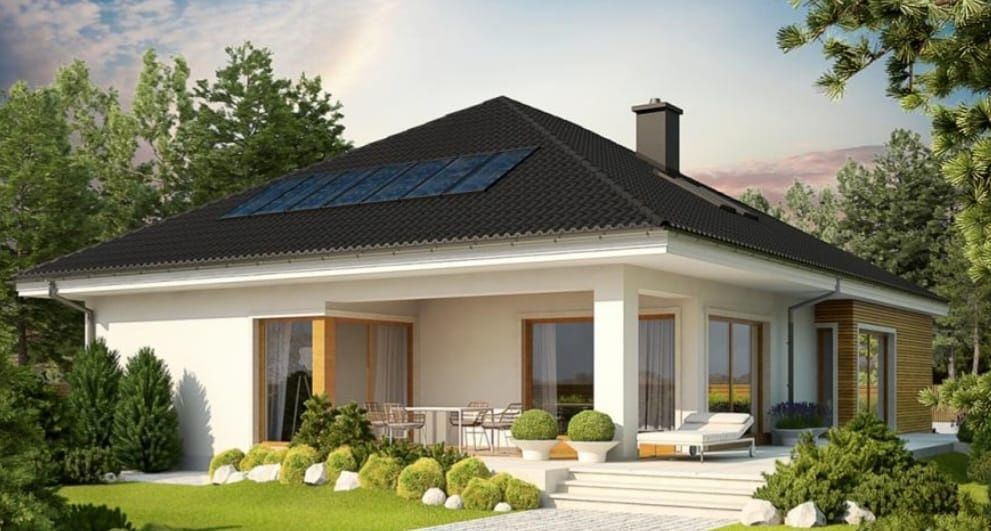 vand case pe structura metalica