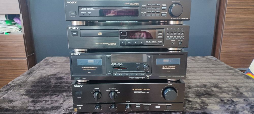 SONY Sistem Audio (Amp+Cdp+Tcr+Tuner)