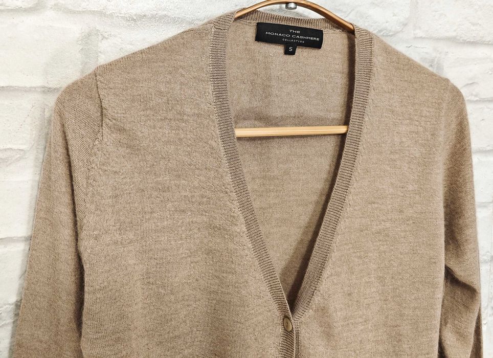 The Monaco Cashmere 100% Кашмирена дамска жилетка размер S