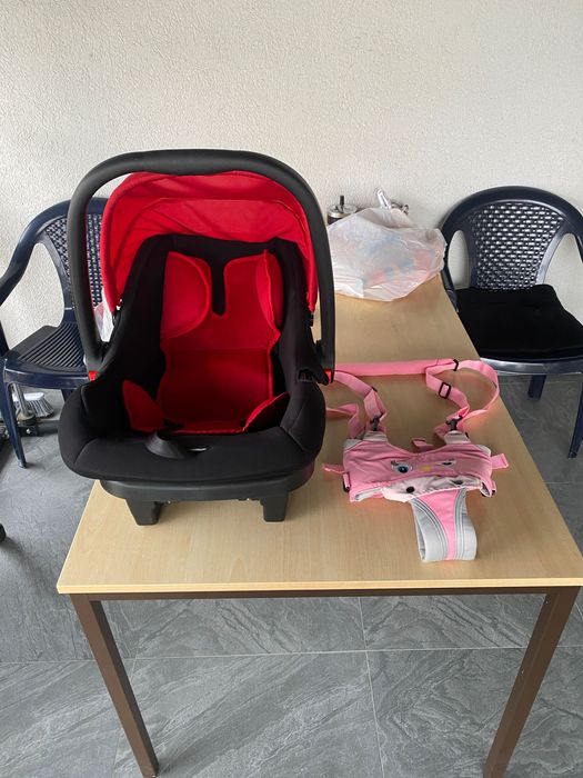 Scoica bebe, Caruț , premeegator si ham bebe .