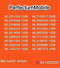 Perfectum мобильный Номер сотилади