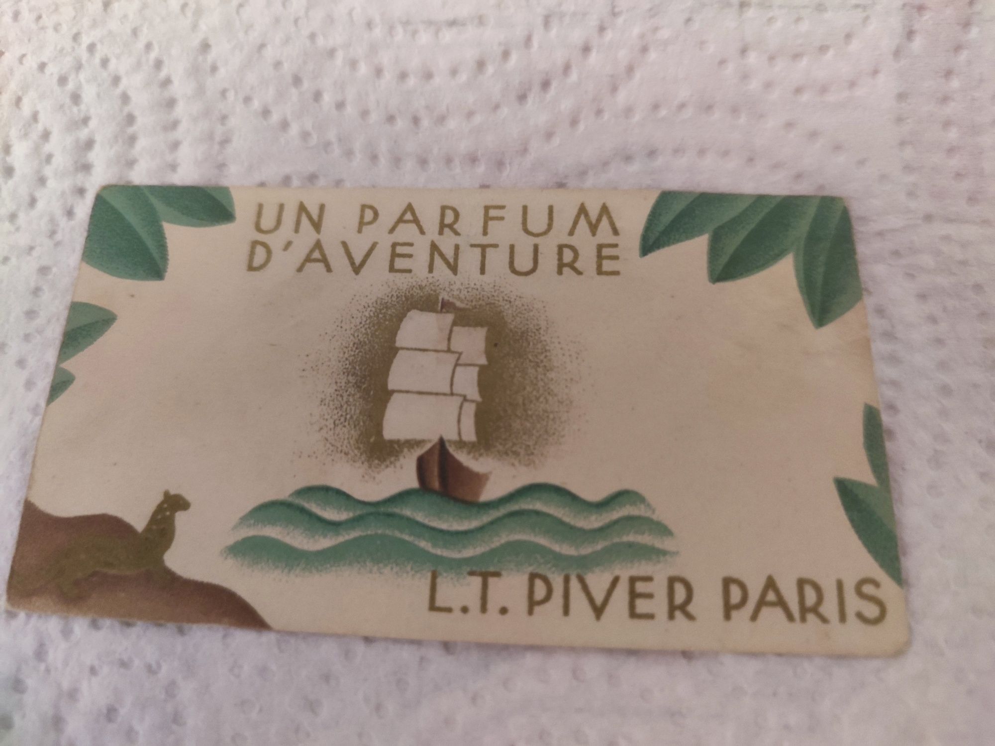 стара реклама парфюм piver france